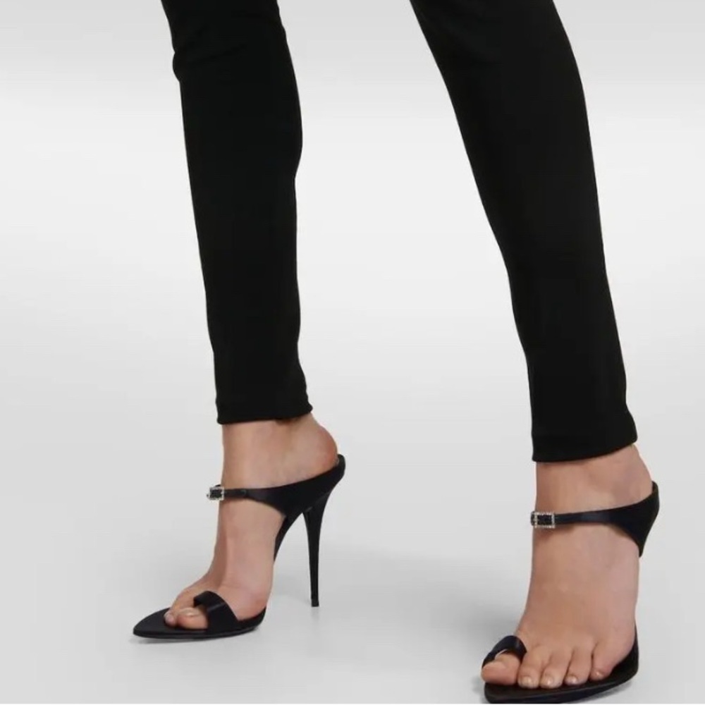 YSL Navy Blue Heels